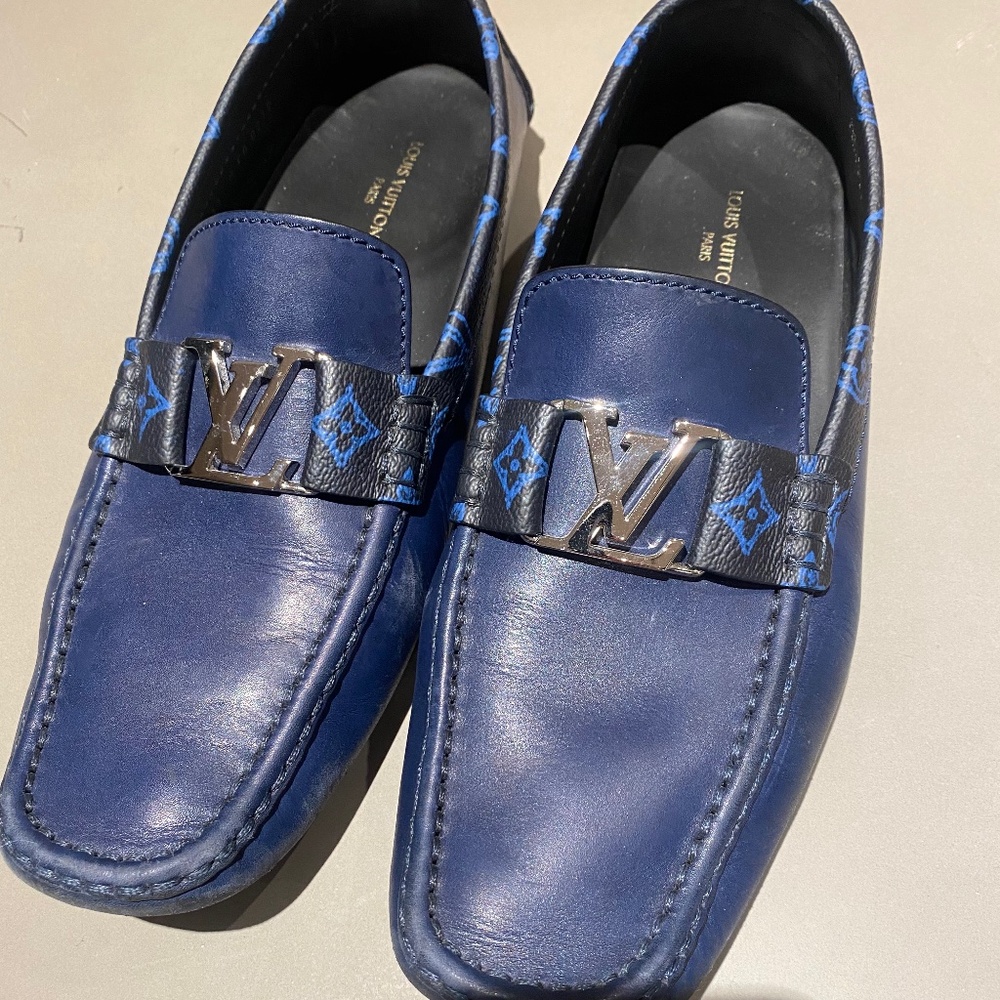 Louis Vuitton Authentic Mens Mocassin Size 10